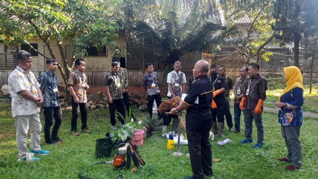 KEGIATAN UJI KOMPETENSI SKEMA PEKERJA HORTIKULTURA/HORTICULTURE DI CV. RAHASONA UTAMA MANDIRI
